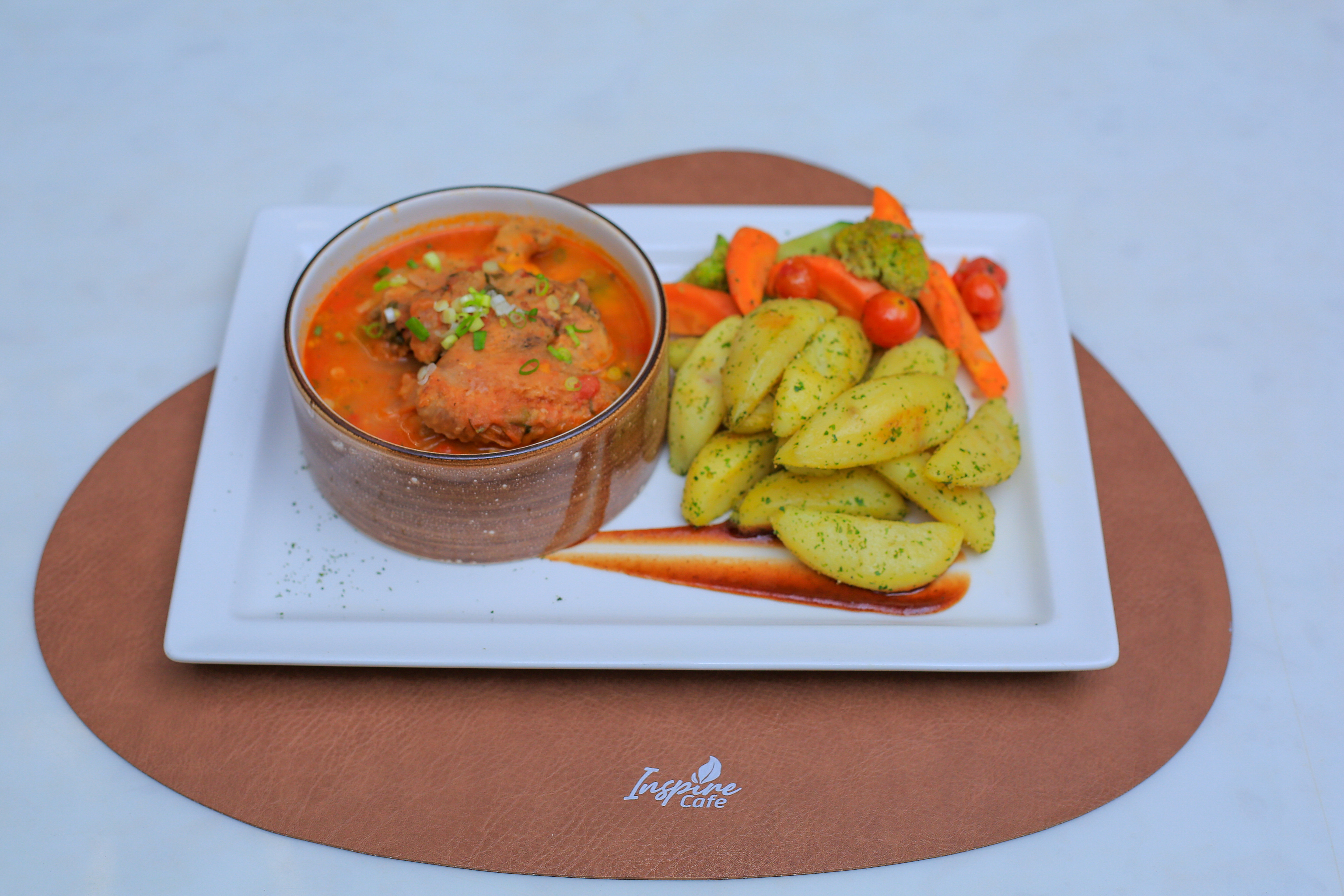 Kitchen comfort food at Inspire Cafe